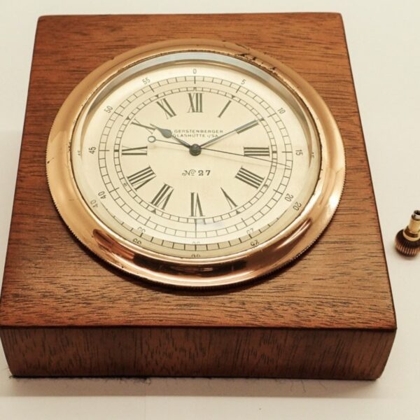 Gustav Gerstenberger Tischchronometer Nr. 27