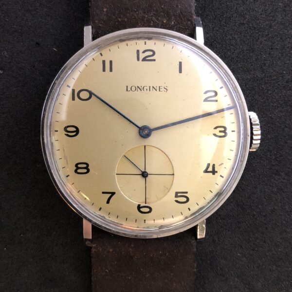 Longines Handaufzuguhr, Stahl, 1940
