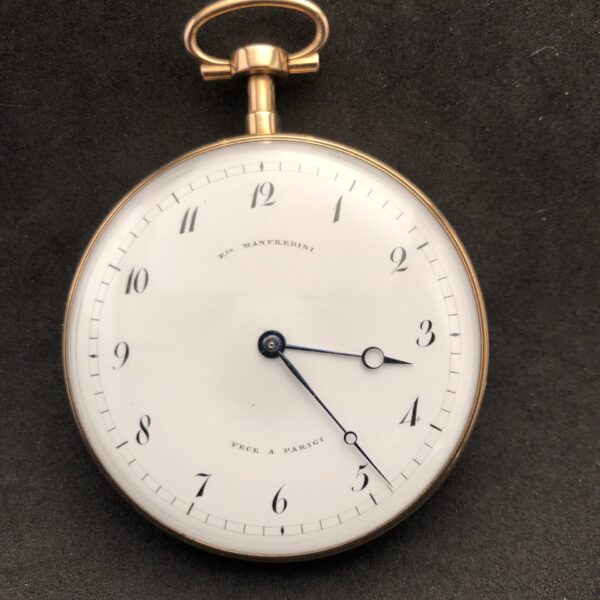 Francesco Manfredini Doppelrad Duplex Uhr 1804-1806